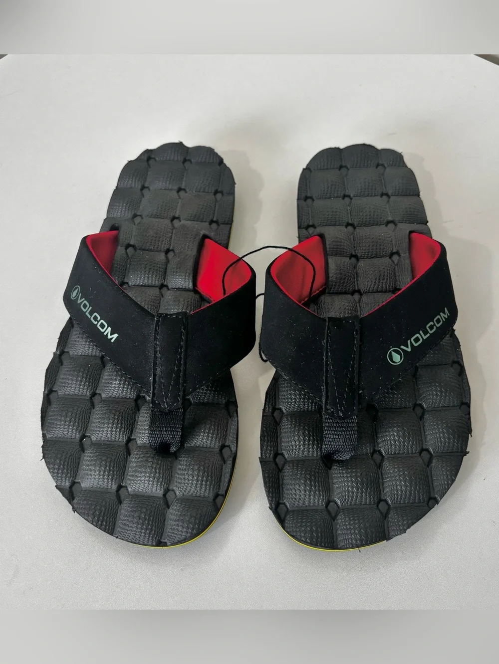 Volcom Men's Water-friendly Recliner Sandals/Flip Flops w/Foam Footbed Size 6